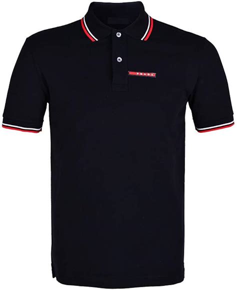 prada herren polo langarm|Poloshirts für Herren von Prada .